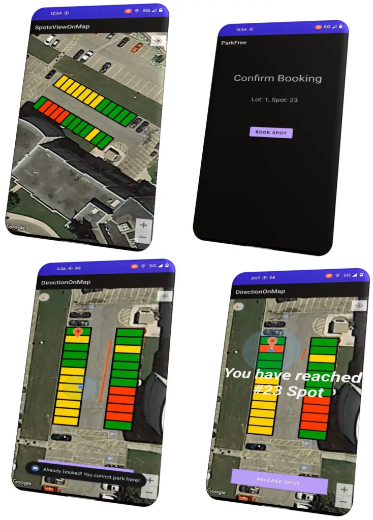 Smart Parking Using Real Time Kinematic (RTK) Phone App